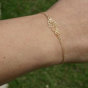 Hamsa Bracelet, Gold Hamsa, Hamsa Jewelry,..