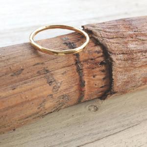 Stacking Rings, Gold Ring, Thin Gold Ring, Above..
