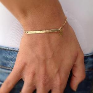 Hamsa bracelet, personalized bracel..