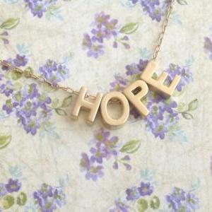Initial Necklace, Personalized Gold Fiiled..