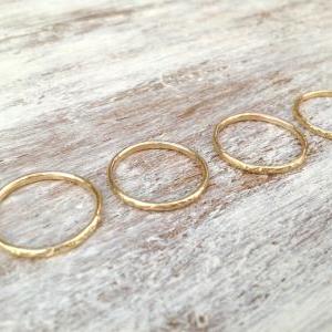 Stacking Rings, Gold Ring, Stacking Gold Ring,..